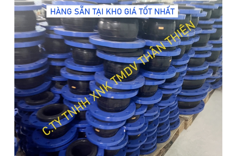 Khớp nối mềm sơn pn16