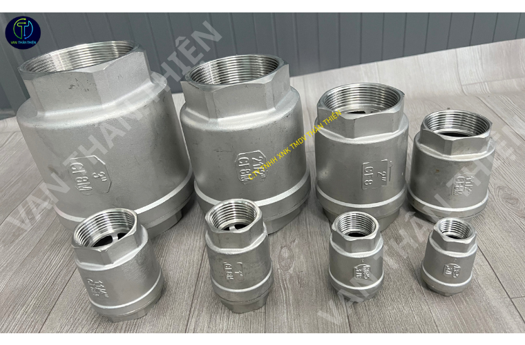 Van 1 chiều lò xo inox 304