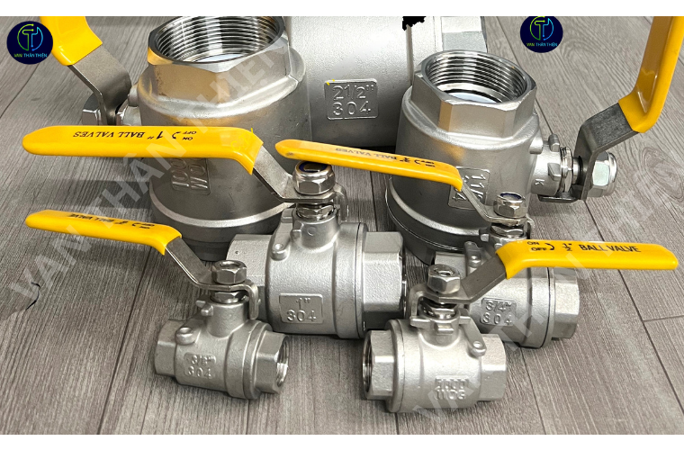 Van bi tay gạt inox 304