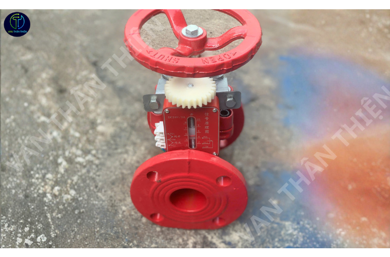 Van cửa gang tín hiệu điện ty chìm