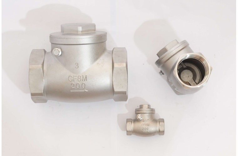 Van 1 chiều lá lật inox 304